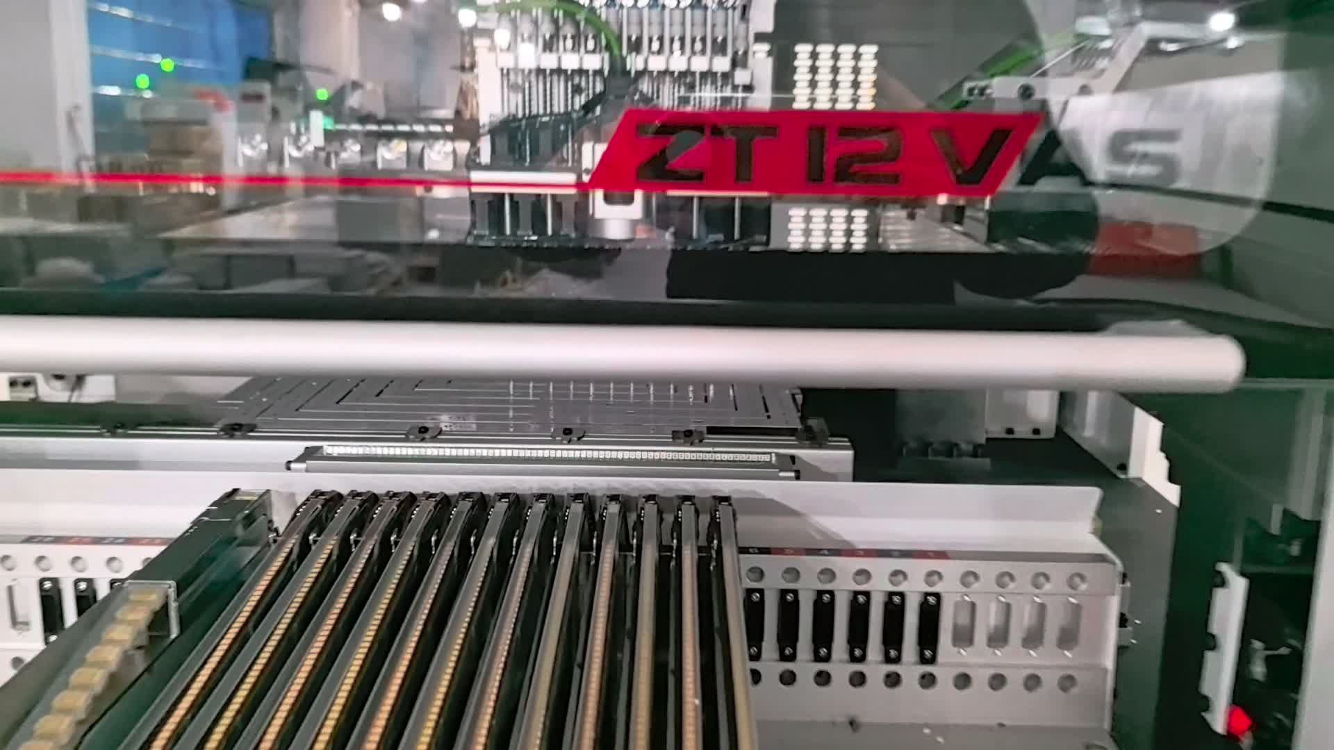 荣德贴片机ZT12VAS大吸顶灯贴片